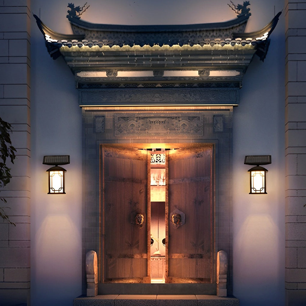 Mar Vintage LED Remote Outdoor Wall Lights