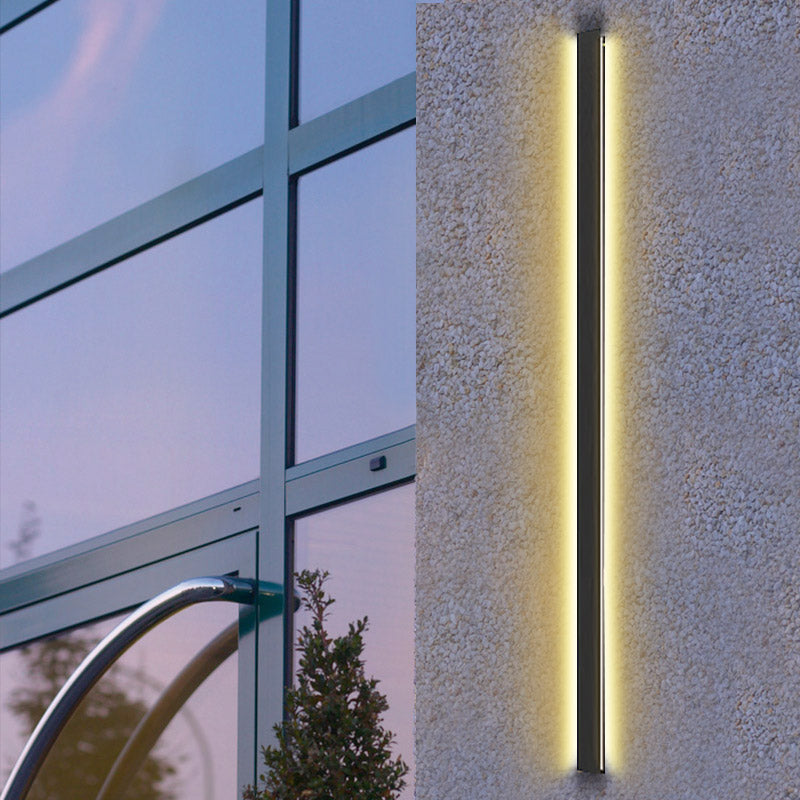 Keel Linear LED Minimalist Outdoor Wall Lights