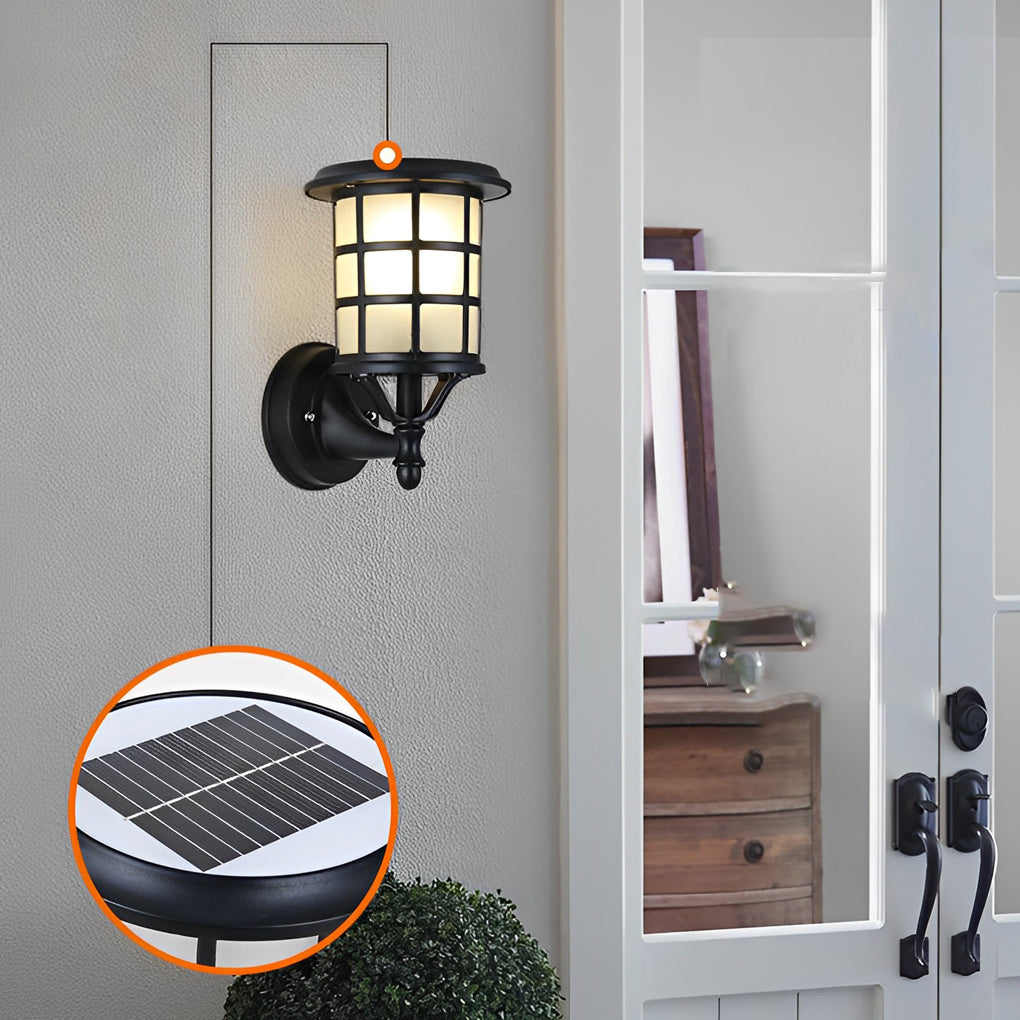 Lancelot Retro Round European Outdoor Wall Sconces