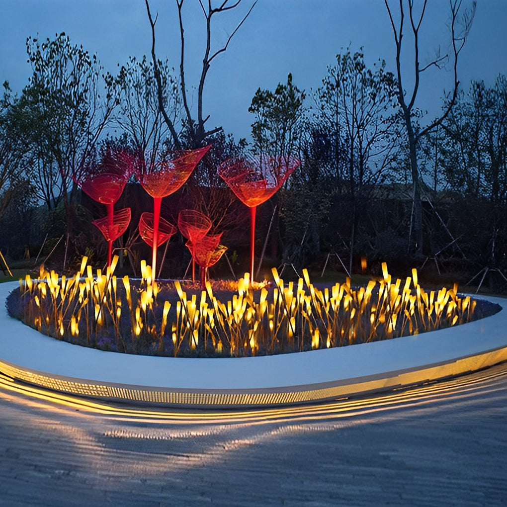 Agnea Reeds Frosted Stick Outdoor Lights