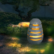 Earthy Elegant Lawn Modern Resin Outdoor Light
