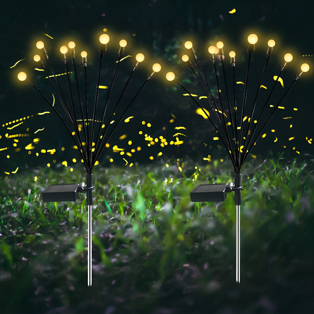 Longar Solar Firefly Eco-Friendly Steel Outdoor Light