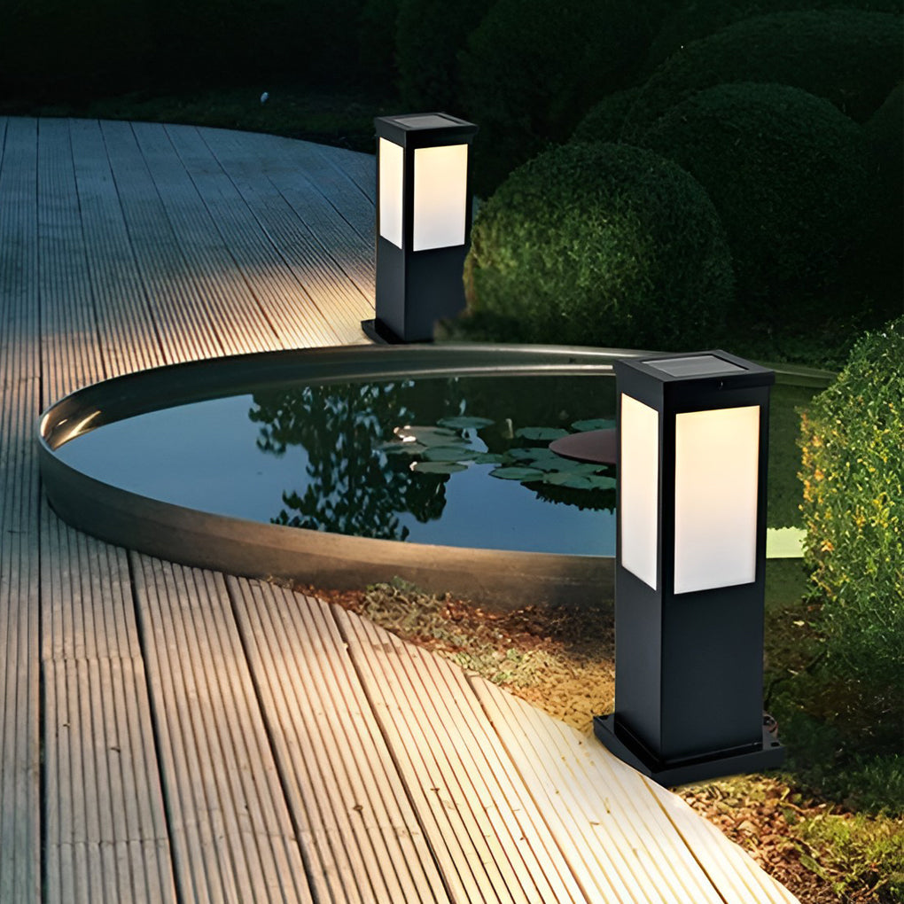 Victori Remote-Controlled Industrial Outdoor Bollard Light
