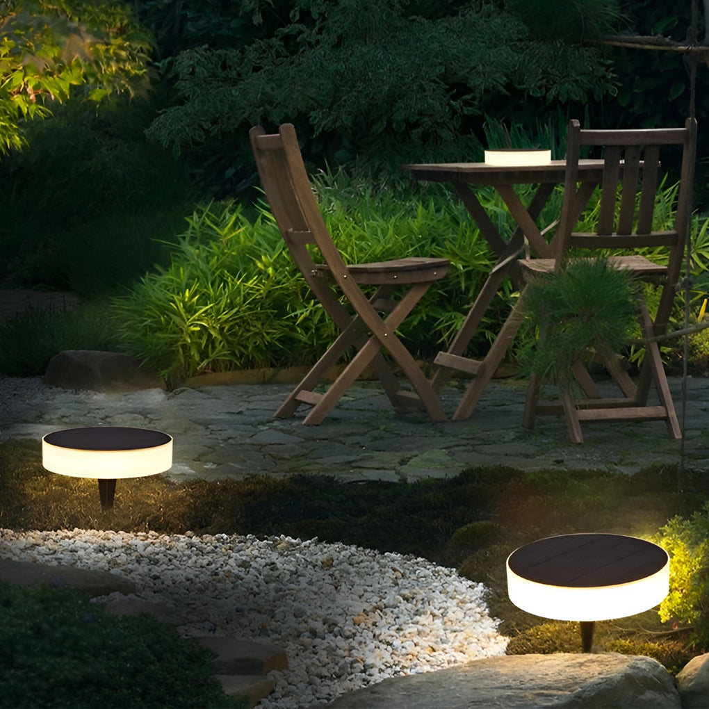 Imogene Seamless Disk Elegant LED PC Outdoor Light