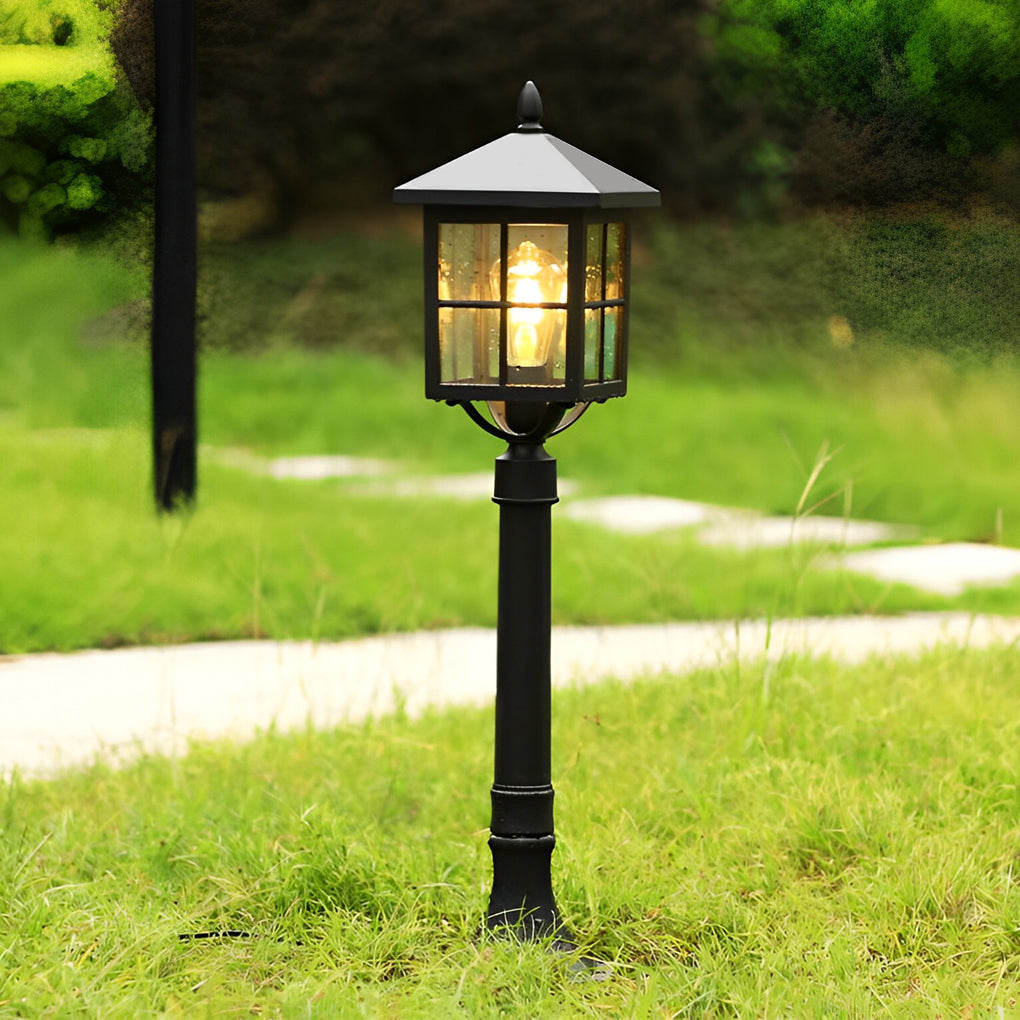 Melda Retro Pavilion Outdoor Lawn Lamp