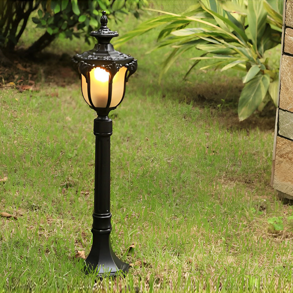 Iagine Traditional European LED Outdoor Pathway Post Lamp