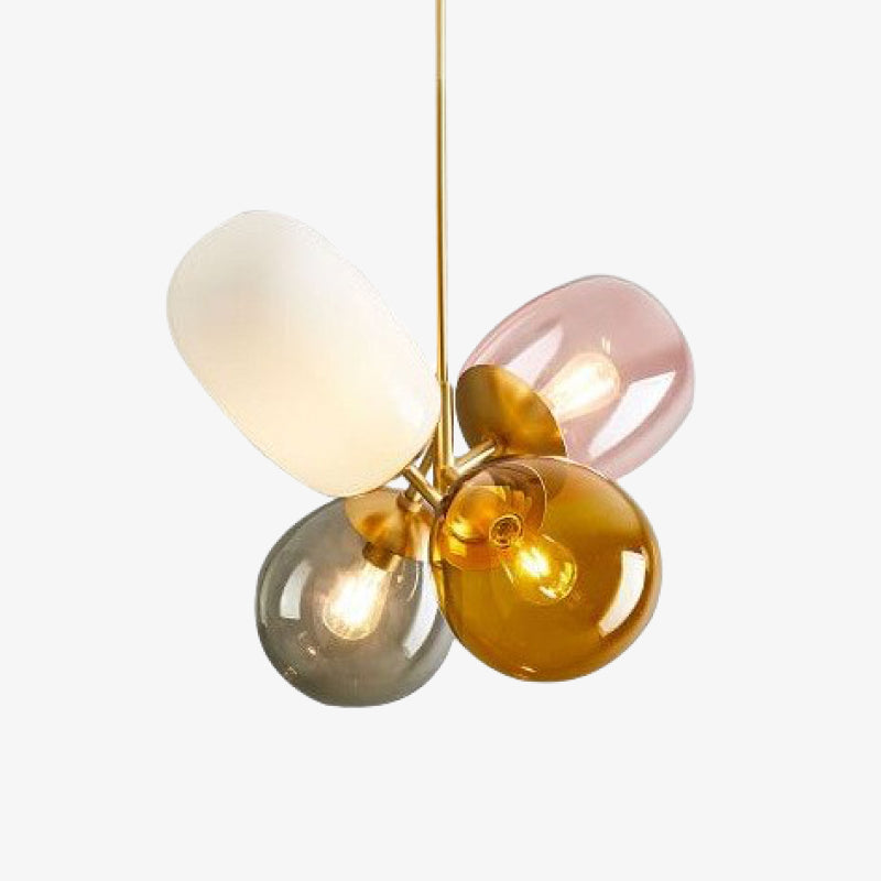 Valentina Colorful Balloon Glass Creative Pendant Light - Neutral Decor