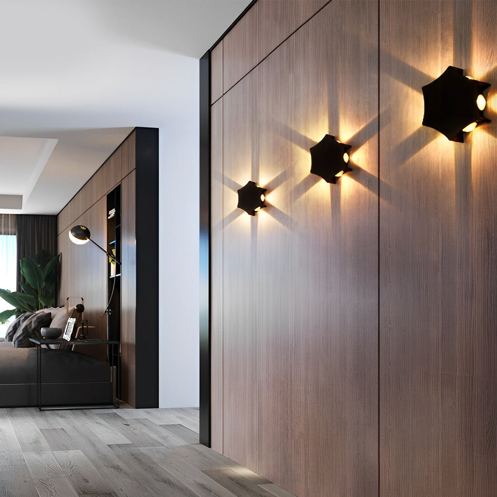 Honour Unique Four Way Outdoor Wall Light