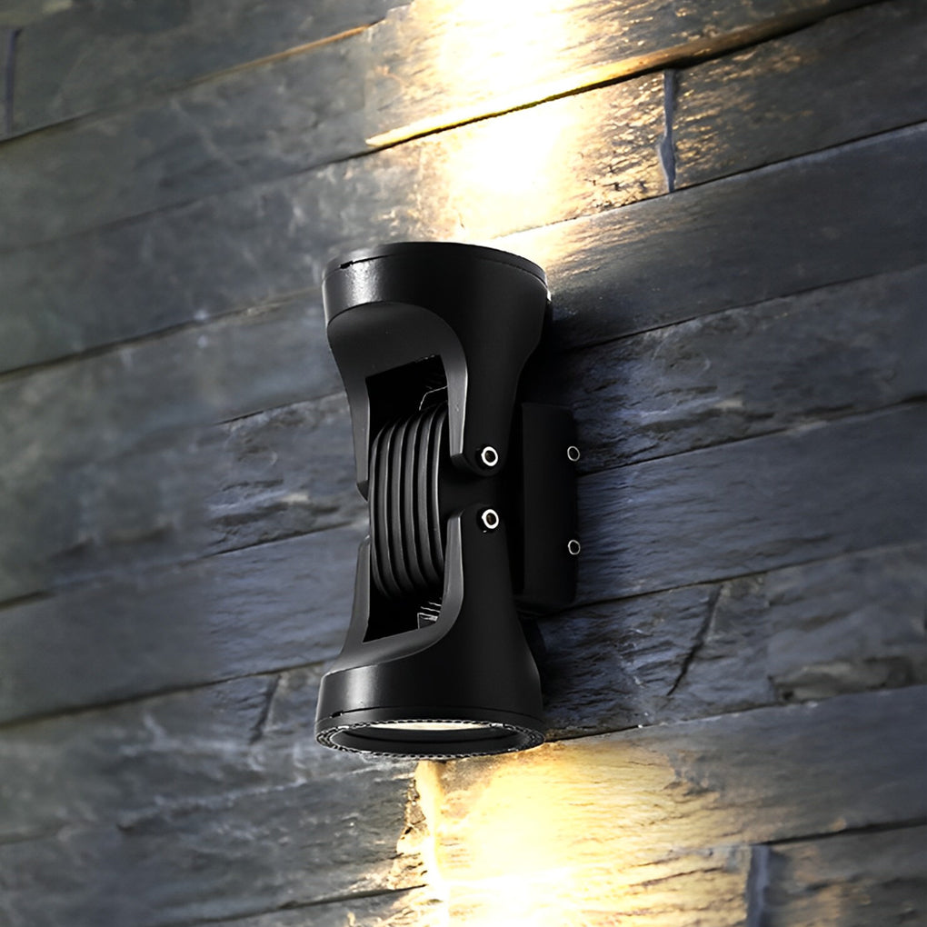 Kylan Rotating Heads LED Outdoor Wall Light