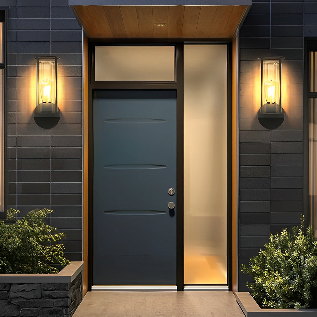 Mlly Modern Minimalist Round Stainless Steel Outdoor Light