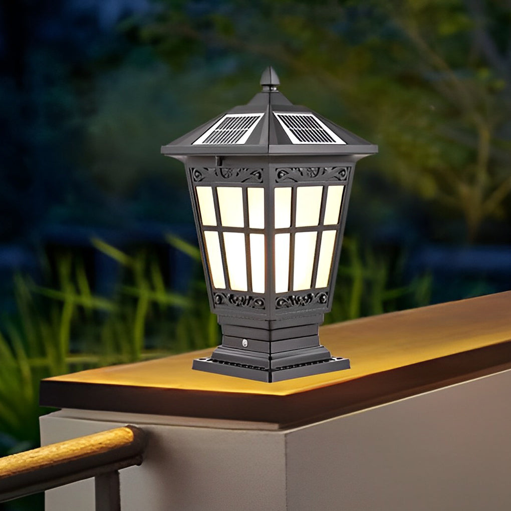 Gloria LED Retro Outdoor Post Cap Pillar Lamp