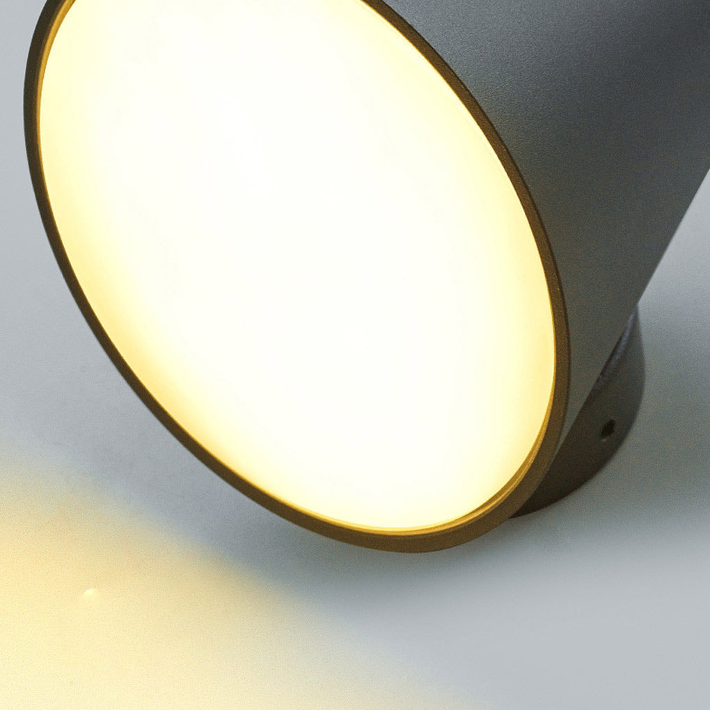 Nacy Cone Shape LED Modern Outdoor Wall Lamp