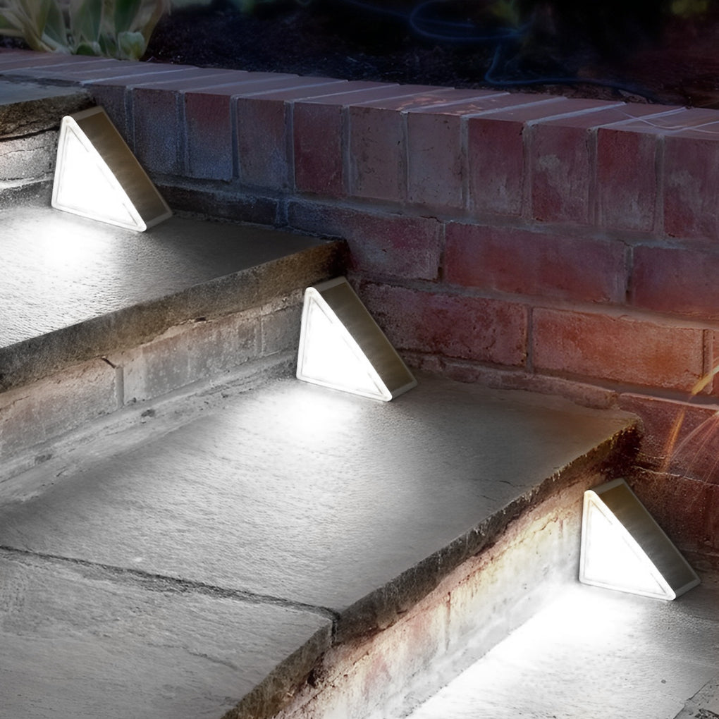 Ebenezer Triangle Automatic Wire-Free Modern ABS Outdoor Lights