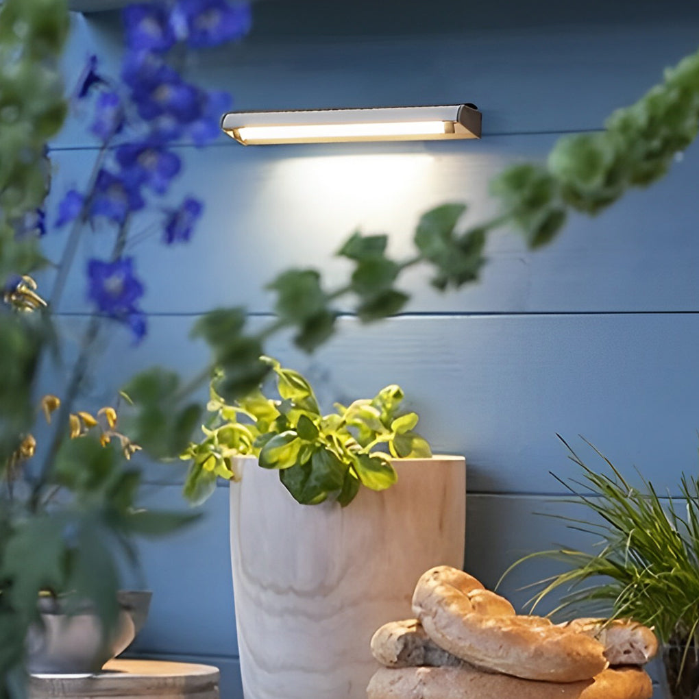 Jennifer Rectangular LED Modern Outdoor Wall Lamp