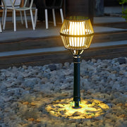 Deirdre Modern Solar Caged Outdoor Lanterns