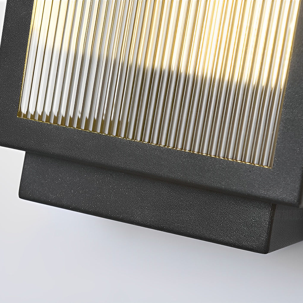 Champion Rectangular Strip Modern Outdoor Wall Lights