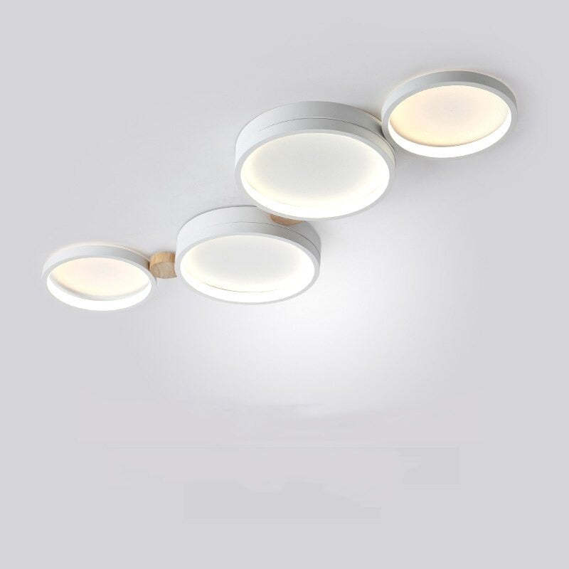Arisha Round Flush Mount Ceiling Light 3 Colour 3/4/5/6/7 Heads - Neutral Decor