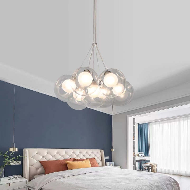 Valentina Modern Bubble Pendant Light, 5 Style - Neutral Decor