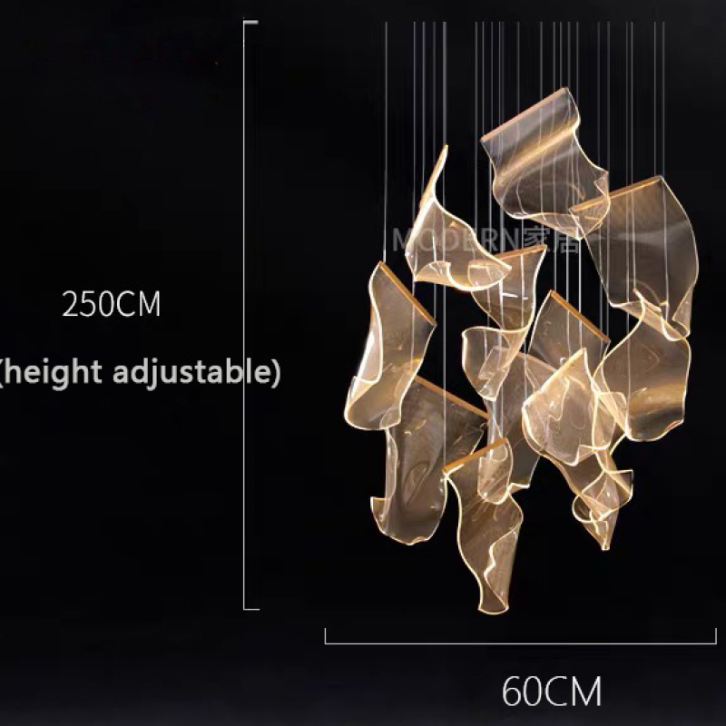 Arisha Luxury Artistic Chandelier, Gold - Neutral Decor