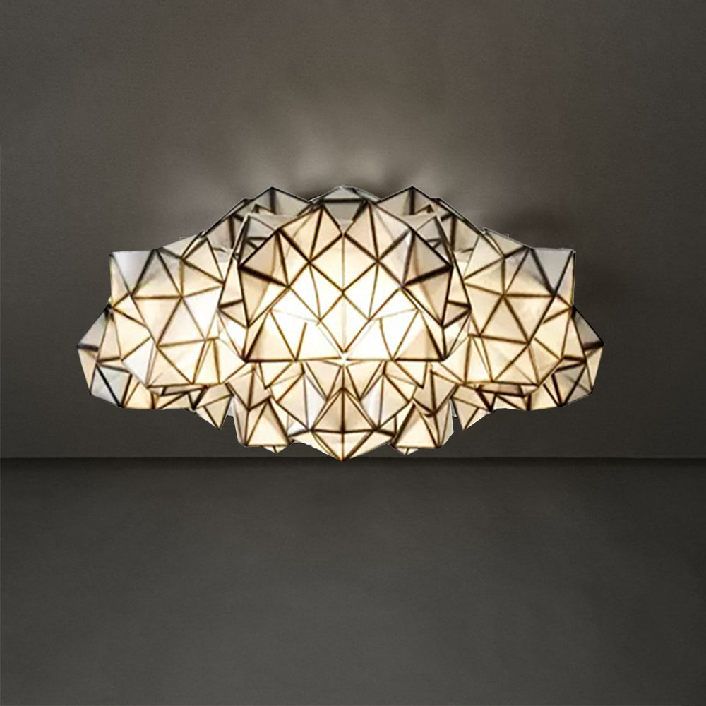 Arisha Designer Modern Acrylic Pendant - Neutral Decor