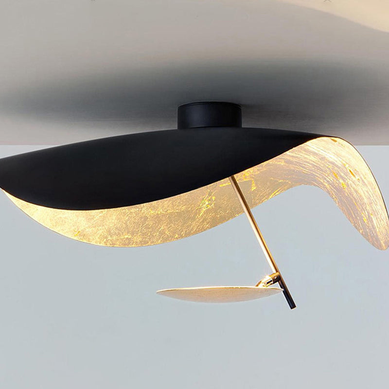 Airsha Pendant Light 3 Colour, Gold Foil Pendant Lights - Neutral Decor