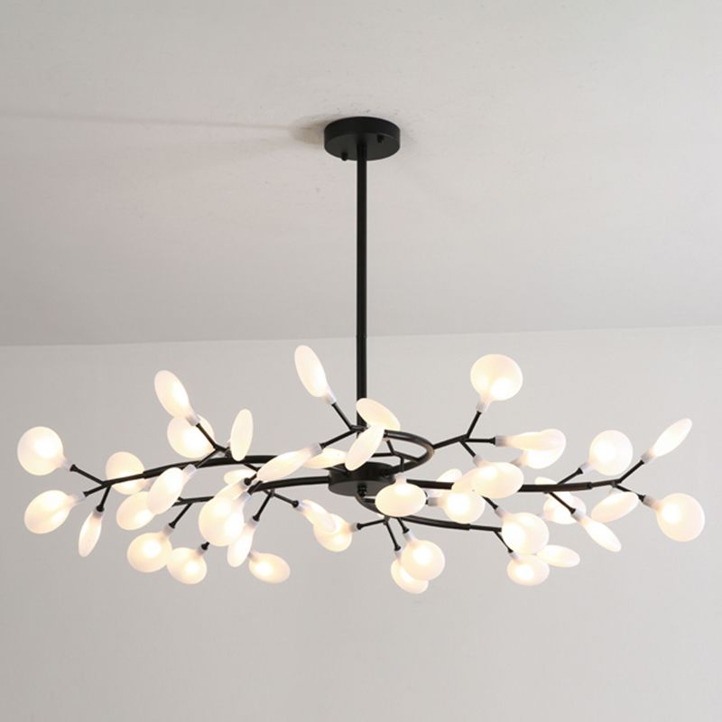 Olivia Unique Branch Firefly Sputnik Art Deco Chandelier - Neutral Decor