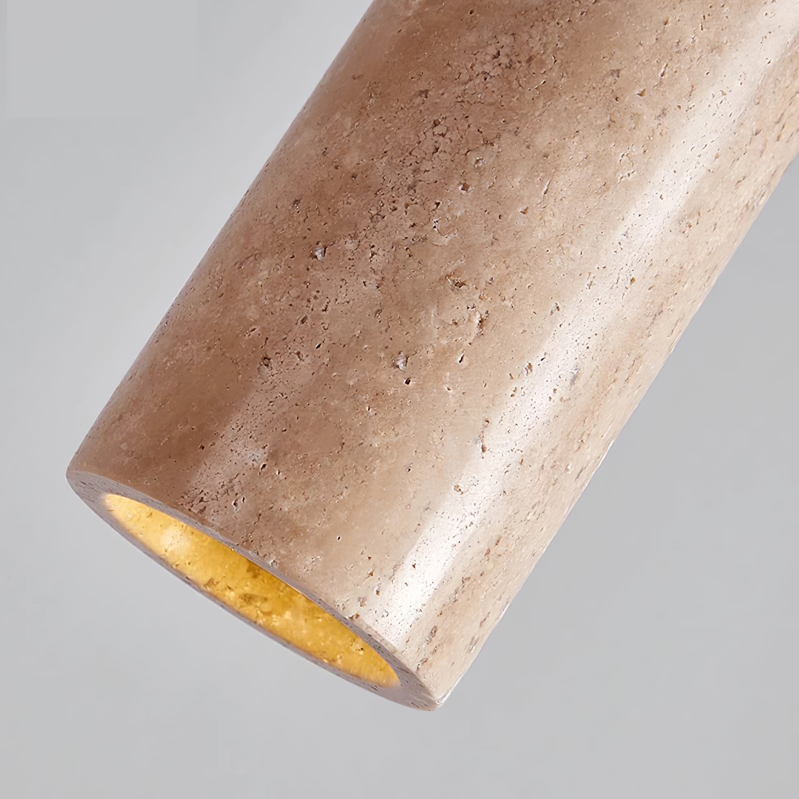 Avloris Travertine Pendant Light-Neutral Decor