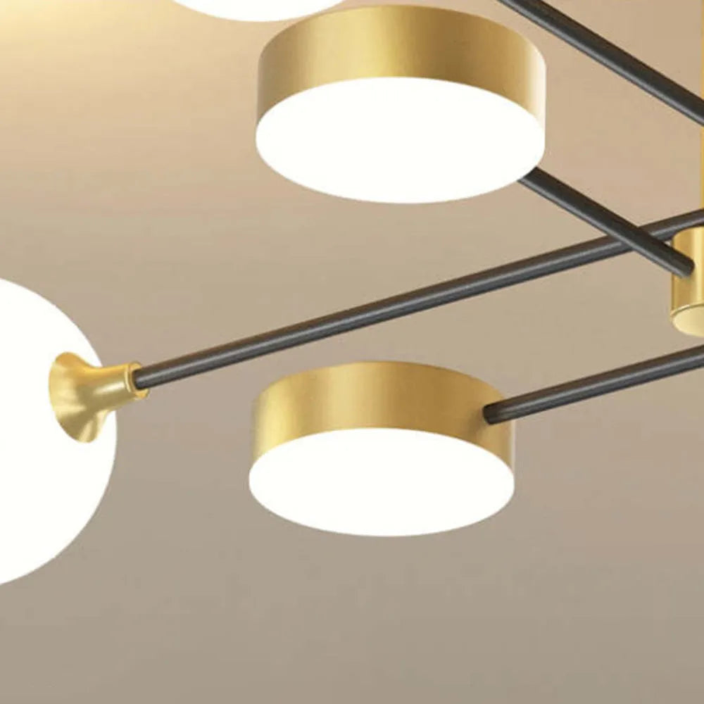 Valentina Industrial Modern Ceiling Light - Neutral Decor