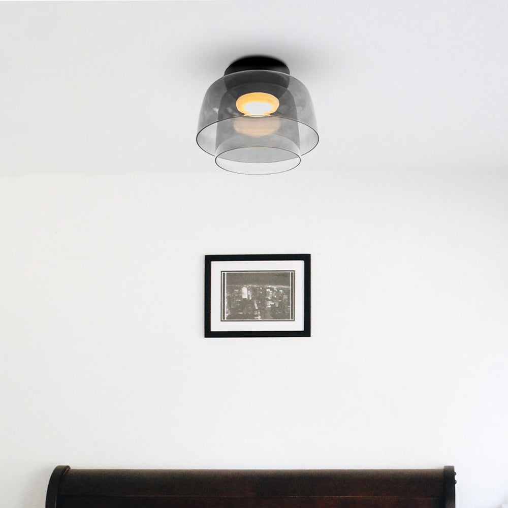 Aria Modern Simple Creative Glass Flush Mount Ceiling Light - Neutral Decor