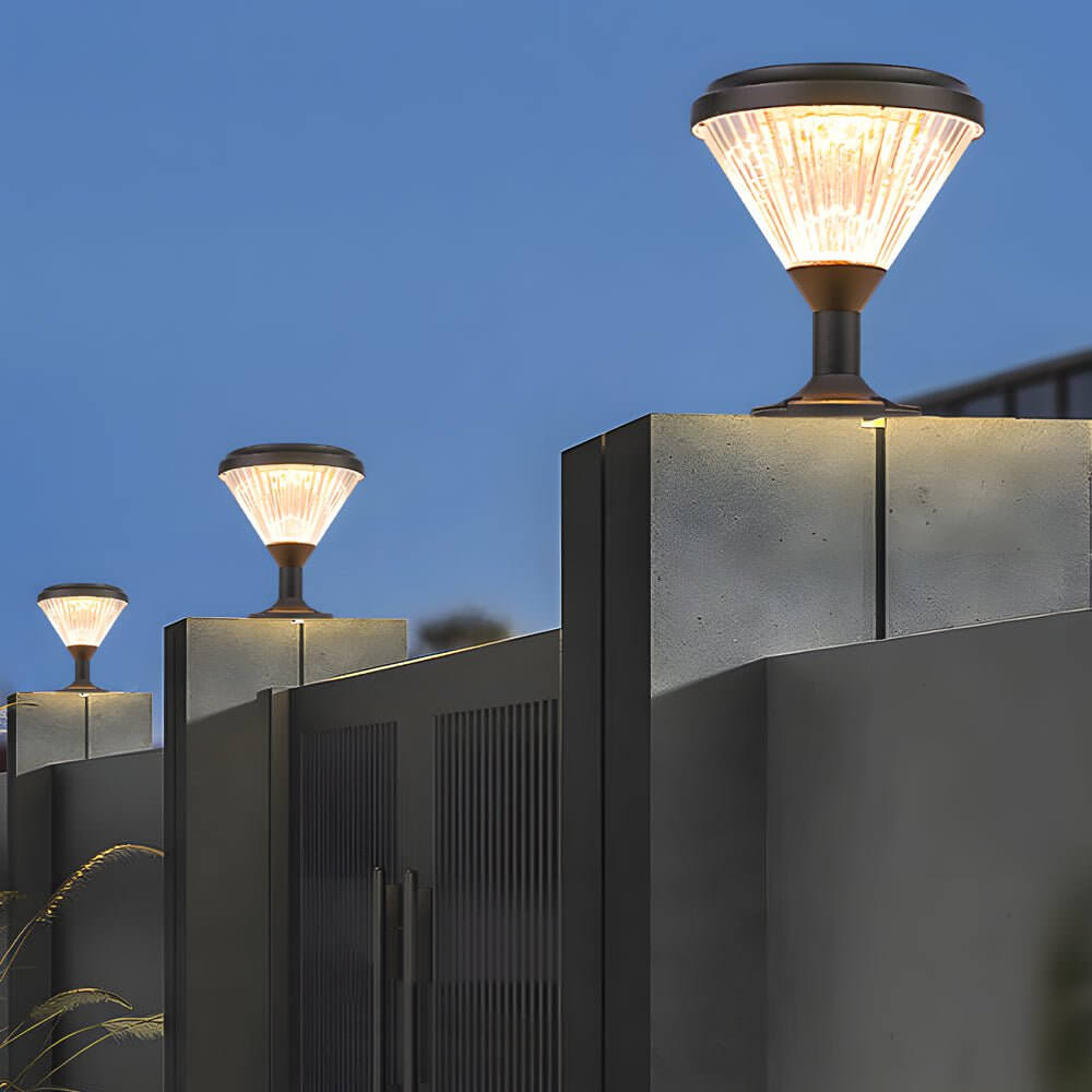 Selene Vintage LED Outdoor Pier Mount Light