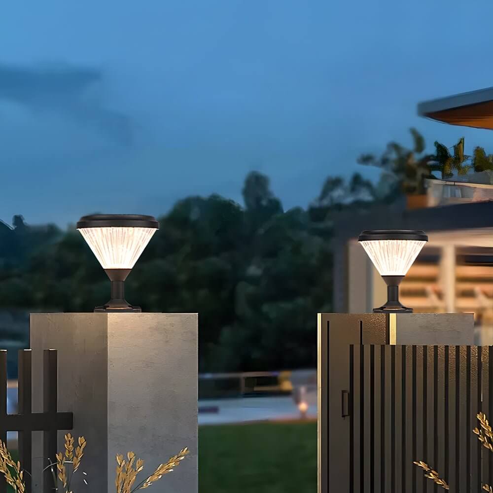 Selene Vintage LED Outdoor Pier Mount Light