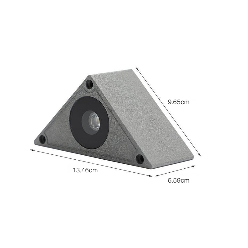 Feda Triangle Outdoor Deck Step Light