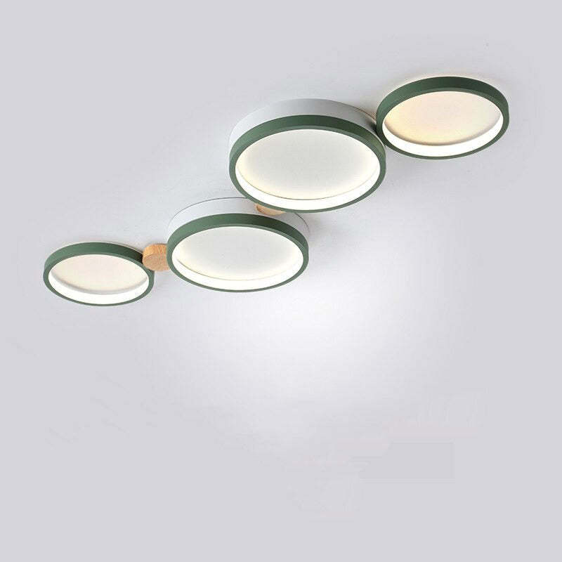 Arisha Round Flush Mount Ceiling Light 3 Colour 3/4/5/6/7 Heads - Neutral Decor
