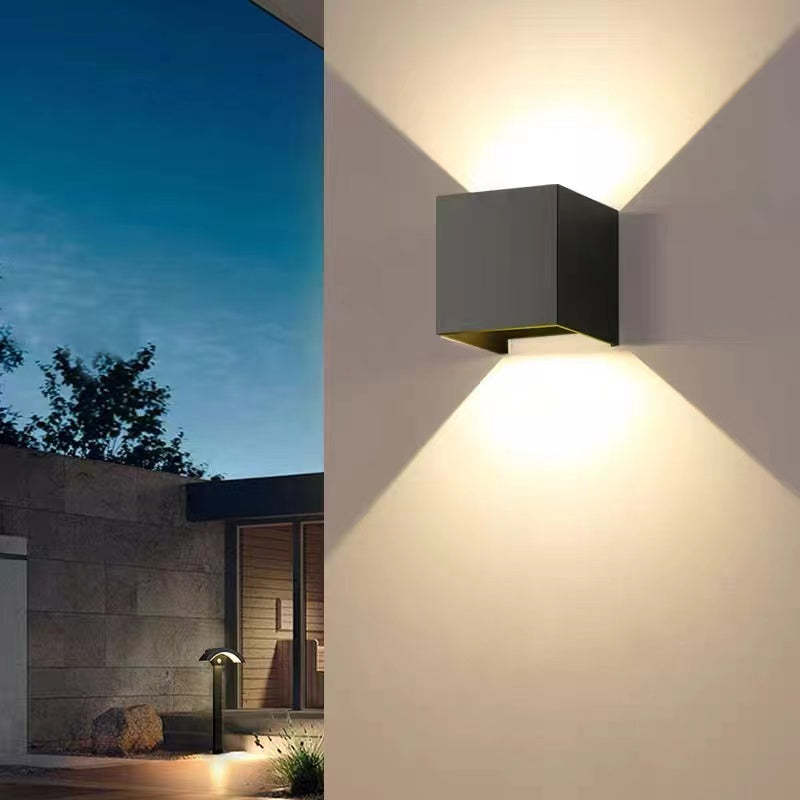 Nexu Modern Adjustable Square Outdoor Wall Lamp LED-Neutral Decor