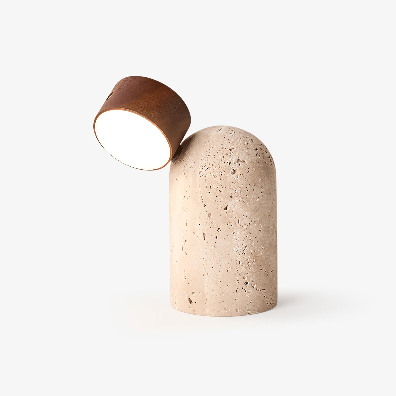 Yorvik Stone Table Lamp-Neutral Decor