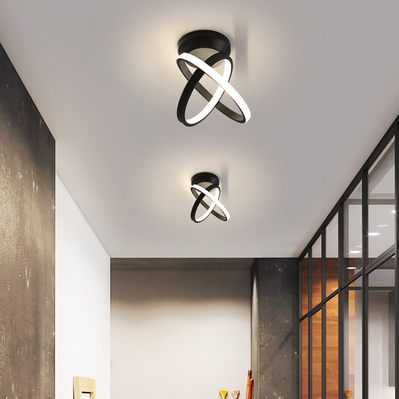 Arisha Modern Globe Ceiling Lamp LED Corridor Decorative Lamp - Neutral Decor