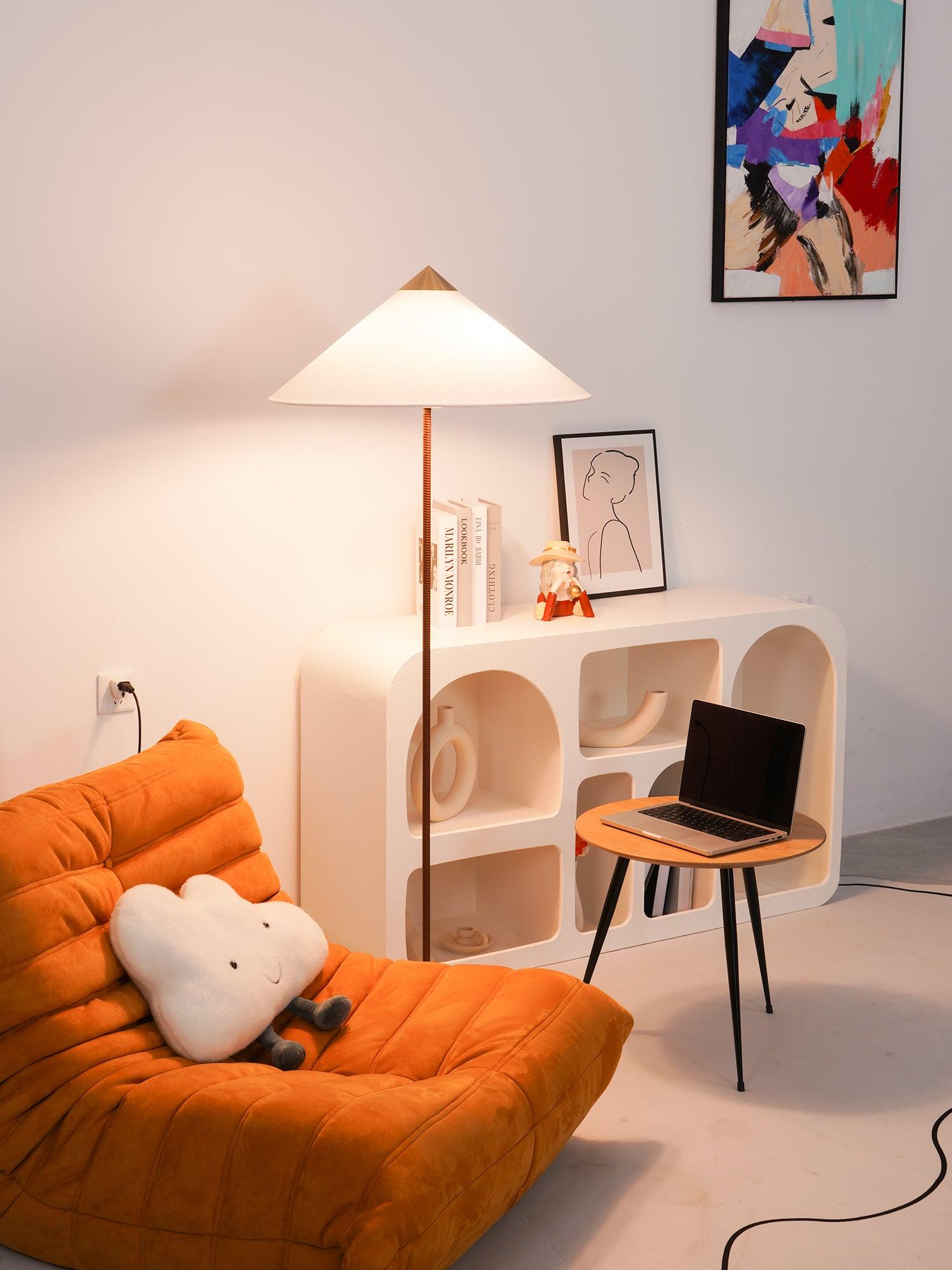 Docor Minimalist Floor Lamp-Neutral Decor