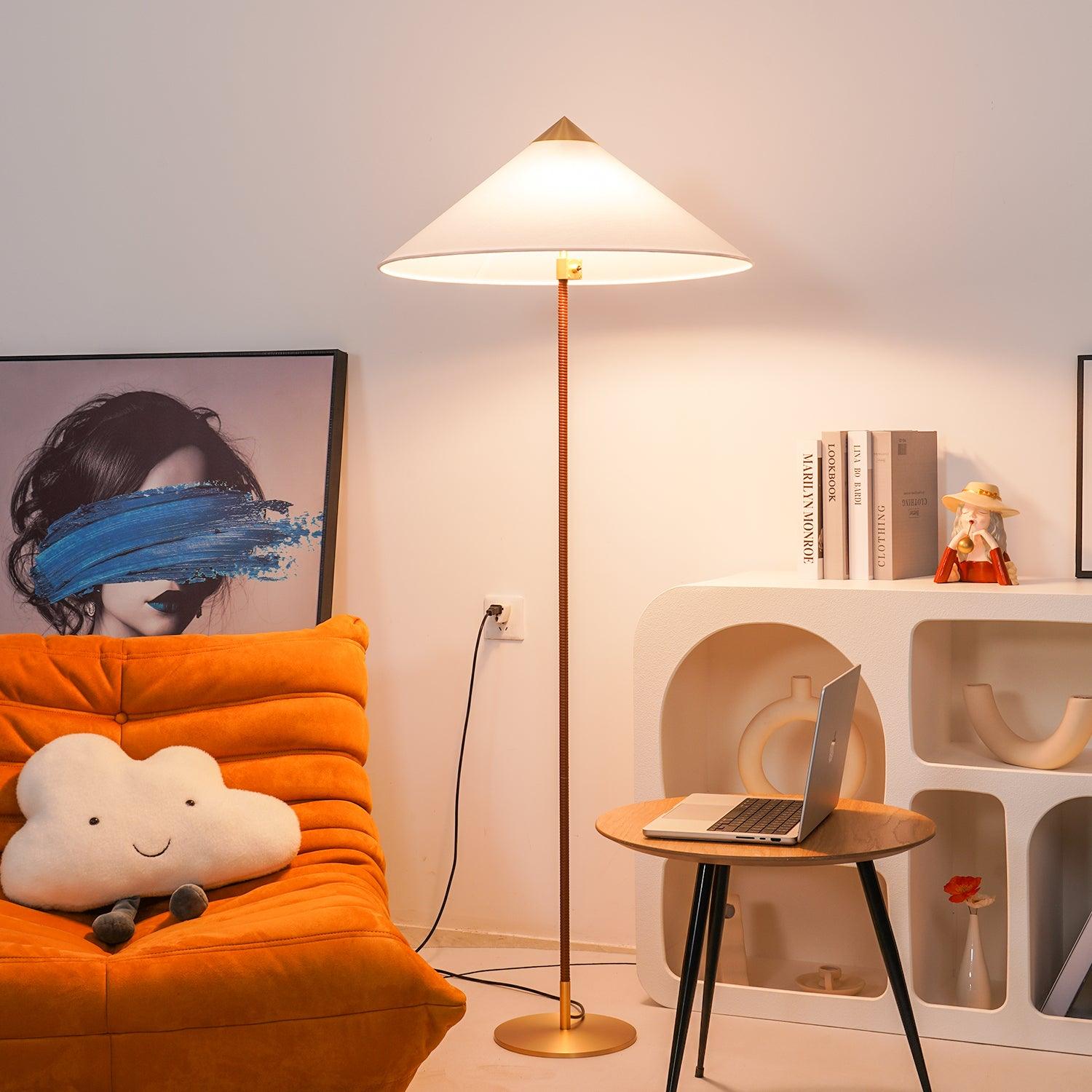 Docor Minimalist Floor Lamp-Neutral Decor