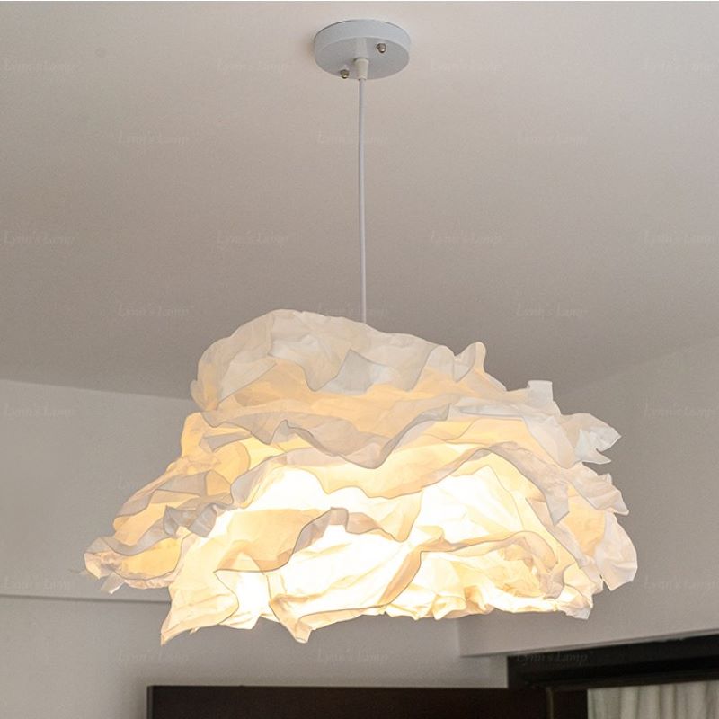 Ritta Pendant Light Wabi-sabi Cloud Paper - Neutral Decor