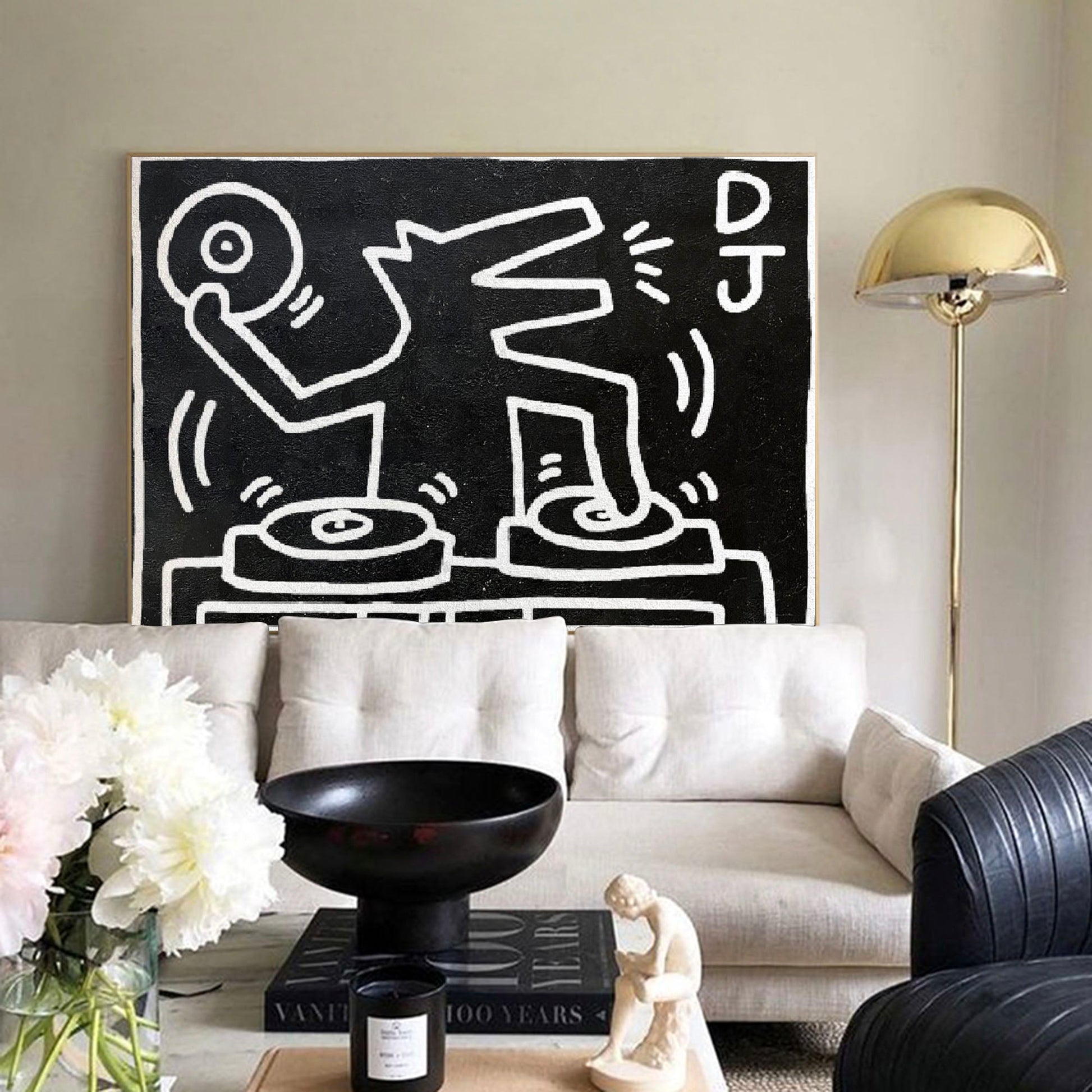 Keith Haring Style Painting KS018 - Neutralighting