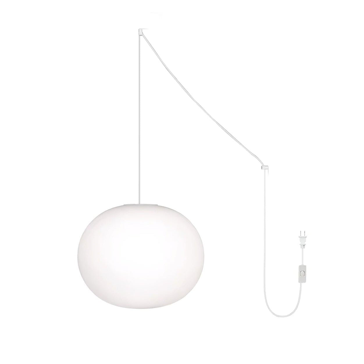 Qersy Modern Glass Pendant Lamp-Neutral Decor