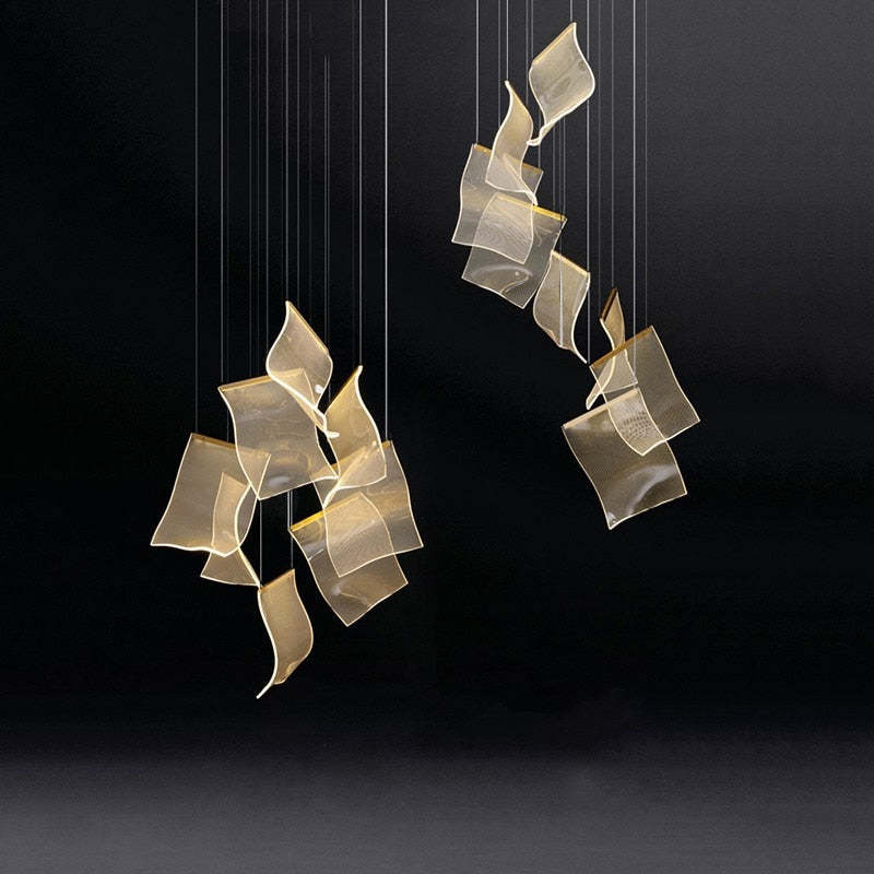 Arisha Luxury Artistic Chandelier, Gold - Neutral Decor