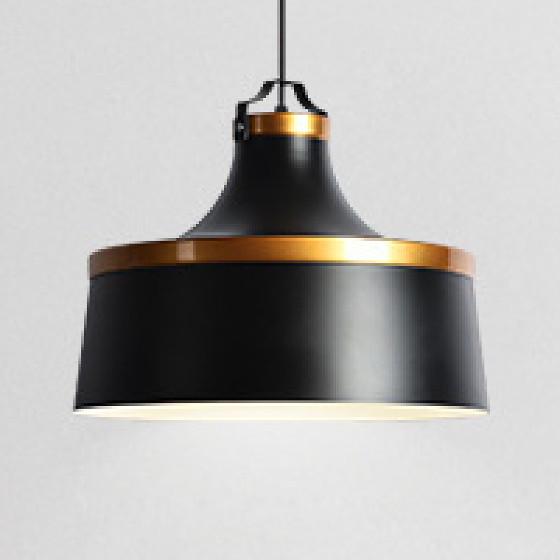 Valentina Modern Colorful Single Pendant Light, Metal Shade - Neutral Decor
