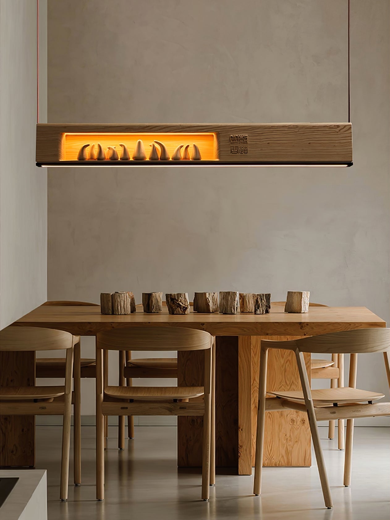 Liam Modern Pendant Lamp-Neutral Decor