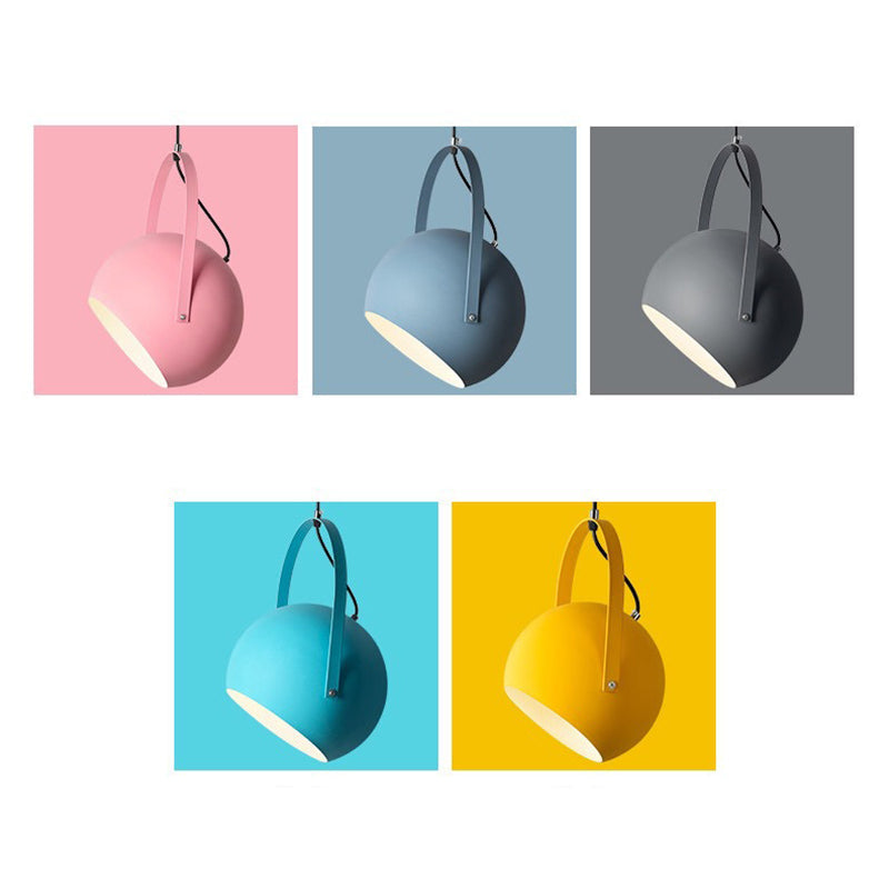 Aira Colorful Art Deco Pendant Light, Spherical, Bedroom - Neutral Decor