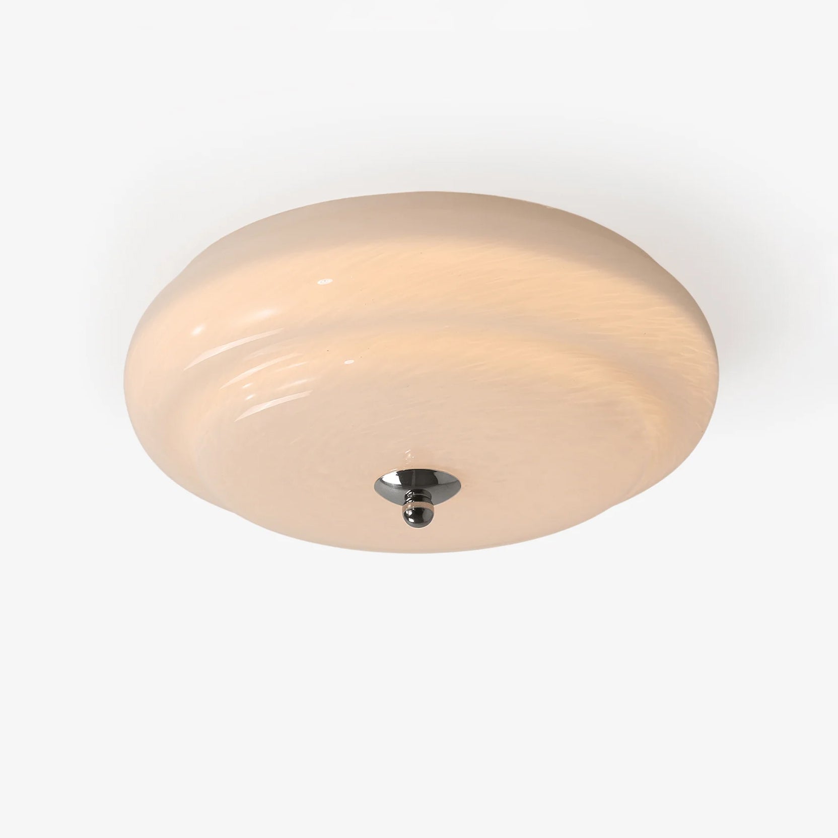 Olnoreth Modern Minimalist Glass Ceiling Lamp-Neutral Decor