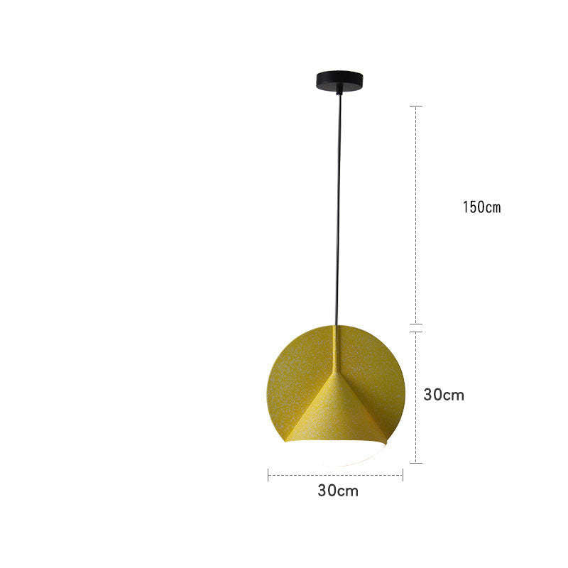 Arisha Modern LED Colorful Shade Hanging Pendant Light - Neutral Decor