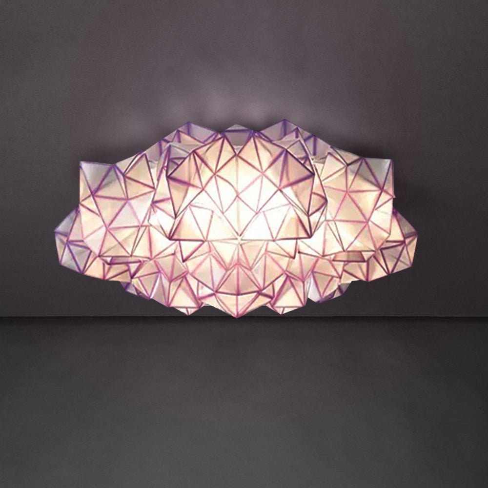 Arisha Designer Modern Acrylic Pendant - Neutral Decor