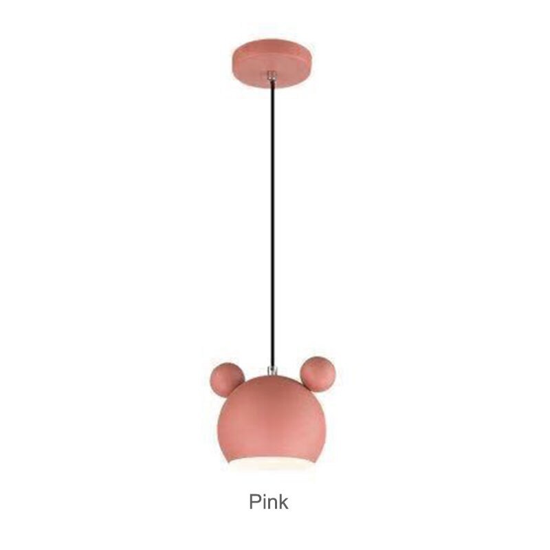 Valentina Mouse Head Pendant Light, 5 Colour - Neutral Decor