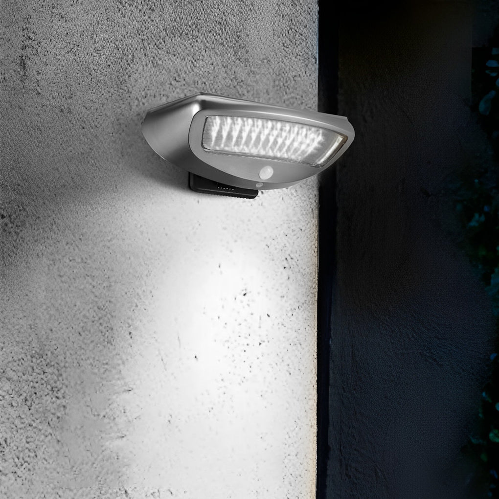 Mildre Motion Sensor Adjustable Solar ABS Outdoor Wall Lamp